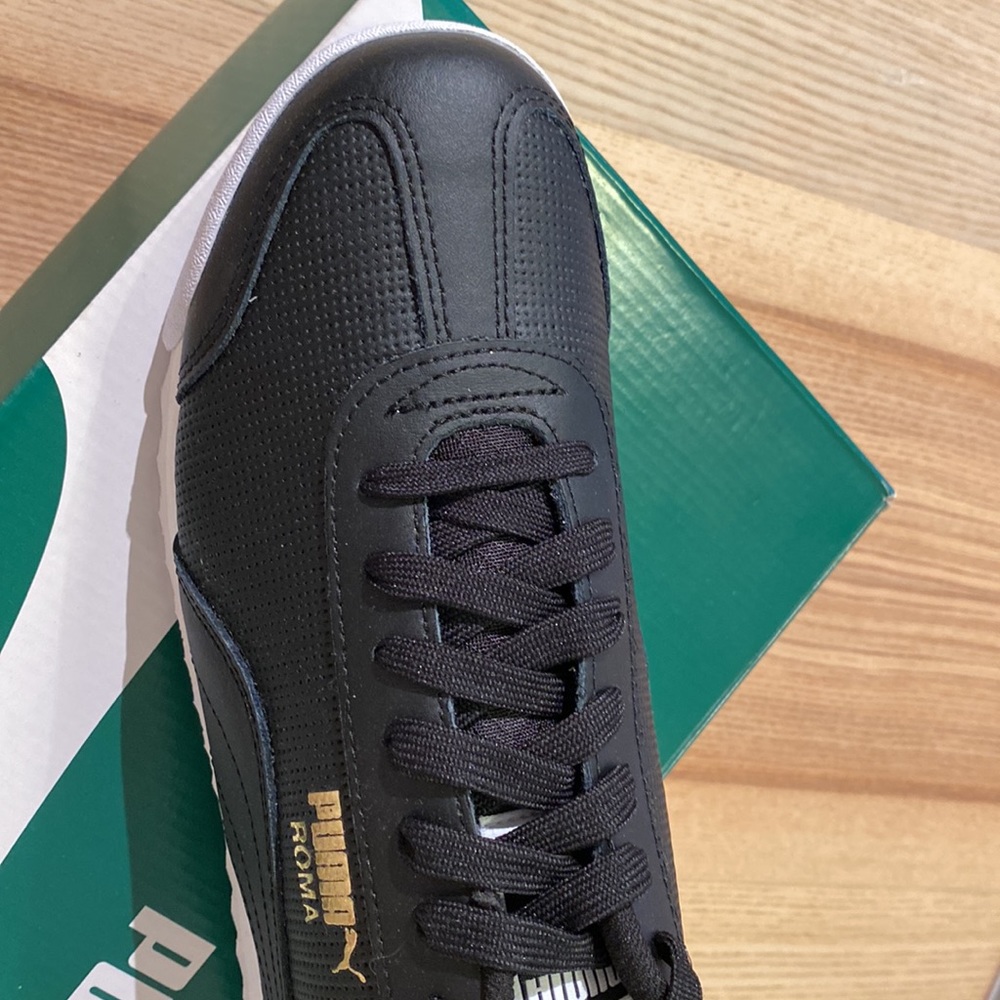 PUMA Roma Classic Per black and white new! - Picture 2 of 10